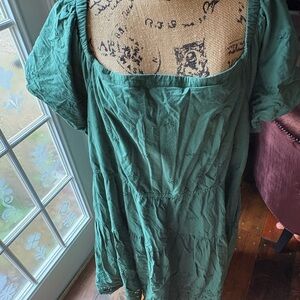 Lane Bryant Green Dress